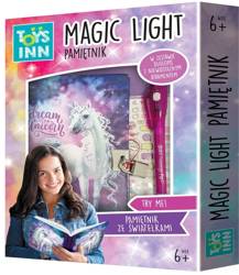 Pamiętnik Magic Light Unicorn STnux