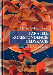 Paralele, korespondencje, dedykacje w literaturze