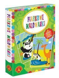 Piaskowe malowanki Panda i Wielbłąd ALEX