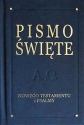 Pismo Święte NT i psalmy - De Luxe, granat