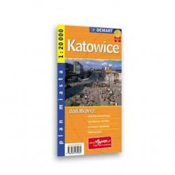 Plan Miasta Katowice 1:20 000 DEMART