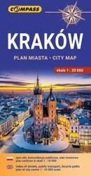 Plan miasta - Kraków 1:20 000 w.2024