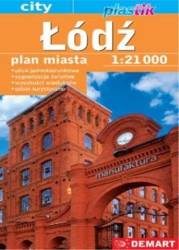 Plan miasta Łódź 1:21000