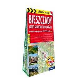 Plastic map Bieszczady i Góry Sanocko-Turczańskie