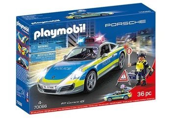 Playmobil City Life 70066 Porsche 911 Carrera 4S Policja