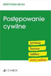 Postępowanie cywilne. Pytania. Kazusy. Tablice...