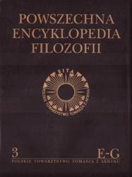 Powszechna Encyklopedia Filozofii t.3 E-G