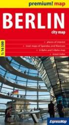 Premium! map Berlin 1:16 500 plan miasta