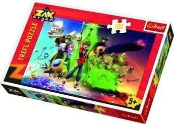 Puzzle 100 auta Zak Storm TREFL