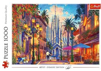 Puzzle 1000 Barcelona, Hiszpania TREFL