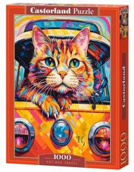 Puzzle 1000 Cat Bus Travel CASTOR