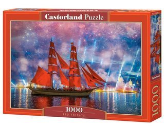 Puzzle 1000 Czerwona Fregata CASTOR