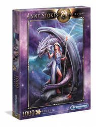 Puzzle 1000 elementów ANE STOKES COLLECTION Dragon Mage