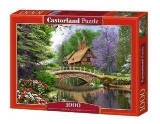 Puzzle 1000 elementów Chata nad rzeką