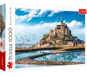 Puzzle 1000 elementów Mont Saint - Michel Francja