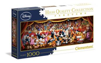 Puzzle 1000 elementów Panorama collection Disney orkiestra