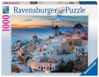 Puzzle 1000 elementów Wieczór na Santorini