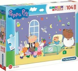 Puzzle 104 Maxi Super Kolor Peppa Pig