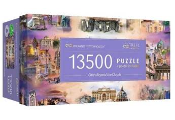 Puzzle 13500 Cities Beyond the Clouds TREFL