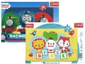 Puzzle 15 ramkowe Fisher Price/Tomek