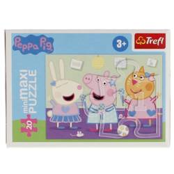 Puzzle 20 miniMaxi Beztrsoki dzień Peppy 3 TREFL