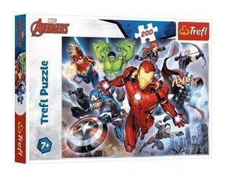 Puzzle 200 Waleczni Avengersi TREFL