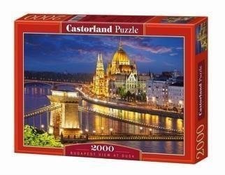 Puzzle 2000 elementów Budapeszt widok zmierzchu