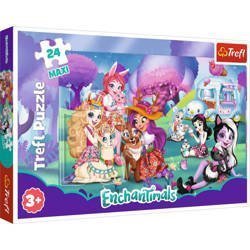 Puzzle 24 maxi Wesoły świat Enchantimals