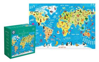 Puzzle 250 Kids 5 World Map