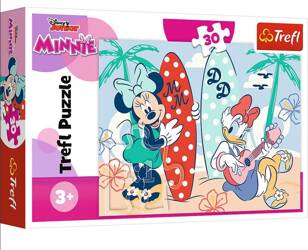 Puzzle 30 Kolorowa Minnie TREFL