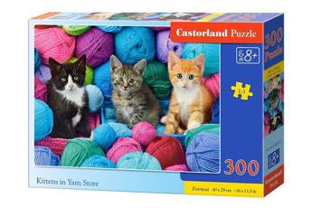 Puzzle 300 Kittens in Yarn Store CASTOR