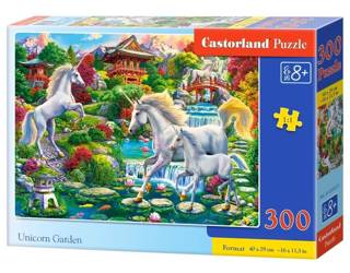 Puzzle 300 Unicorn Garden CASTOR