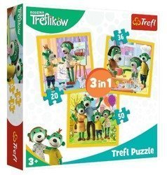 Puzzle 3w1 - Razem jest wesoło TREFL