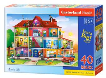 Puzzle 40 maxi - House Life CASTOR