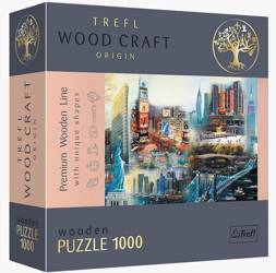 Puzzle drewniane 1000 Nowy Jork - kolaż TREFL