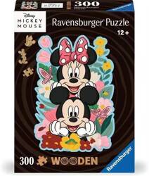 Puzzle drewniane 300 Disney Myszka Mickey & Minnie