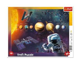 Puzzle ramkowe 25 Układ Słoneczny TREFL