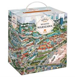 Puzzlove CzuCzu Miasto Warszawa 1000 el. puzzle