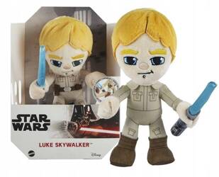 STAR WARS MASKOTKA LUKE SKYLWAKER 19 cm ze świecącym mieczem