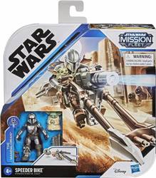 STAR WARS THE MANDALORIAN FIGURKA GROGU SPEEDER E9680