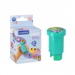 STEMPEL Z NAKLEJ PETS 160SZT S-BOO PUD 12/96PG