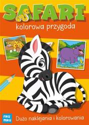 Safari kolorowa przygoda z naklejkami