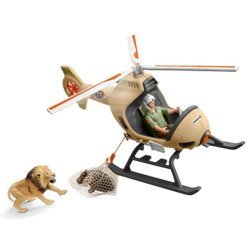 Schleich 424776 Helikopter ratunkowy dla zwierząt