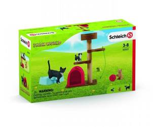 Schleich 42501 Kotki z akcesoriami do zabawy