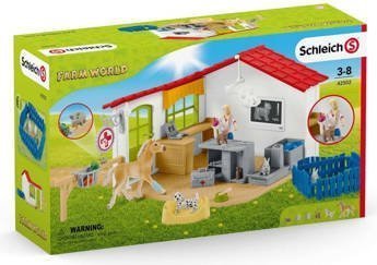 Schleich 42502 Klinika weterynaryjna ze zwierzętami