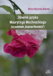 Słownik języka Maurycego Mochnackiego