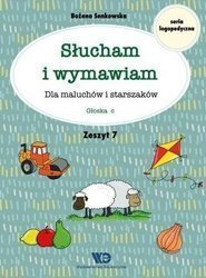 Słucham i wymawiam. Zeszyt 7. Głoska c