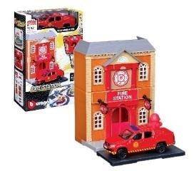 Str. Fire Bburago City Fire Station 1:43 BBURAGO