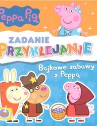 Świnka Peppa. Zadanie przyklejanie. Bajkowe zabawy