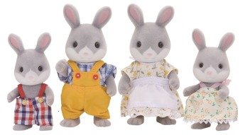 Sylvanian Families Rodzina szarych króliczków